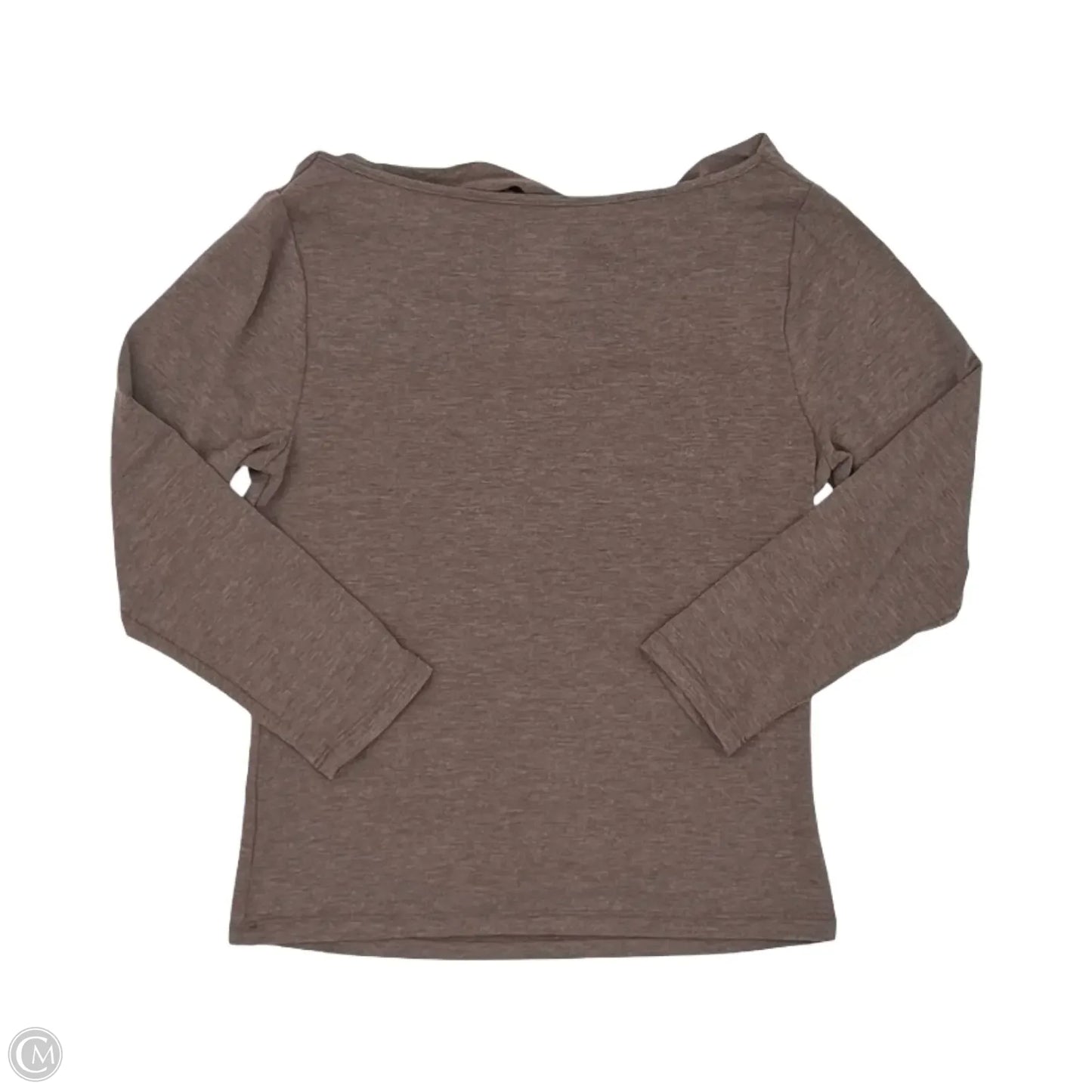 Top Long Sleeve By A New Day In Brown, Size: S