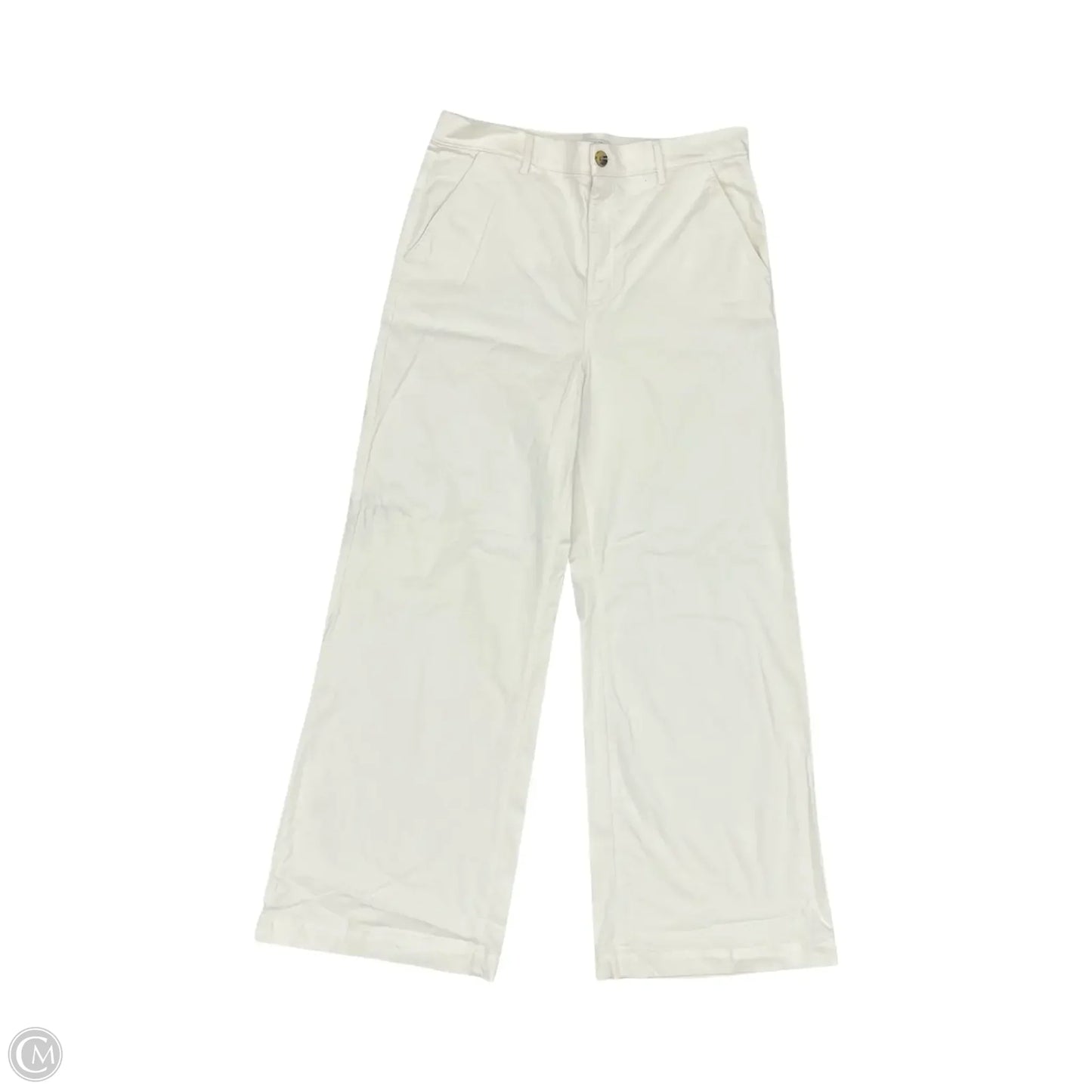 Pants Wide Leg By Ann Taylor In Cream, Size: 14