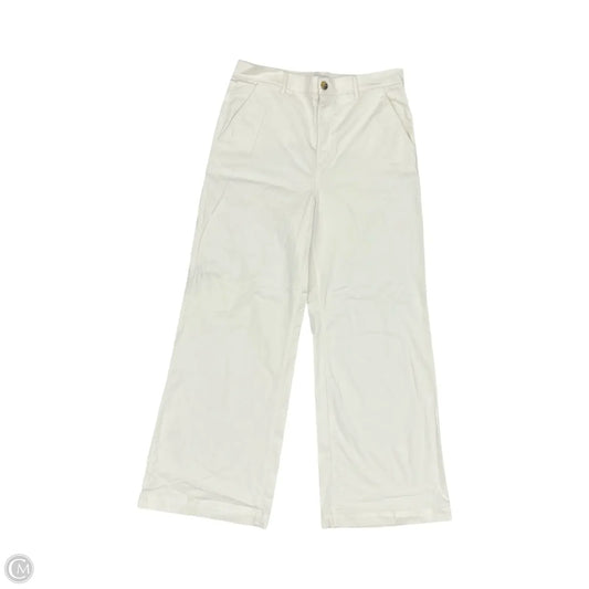 Pants Wide Leg By Ann Taylor In Cream, Size: 14