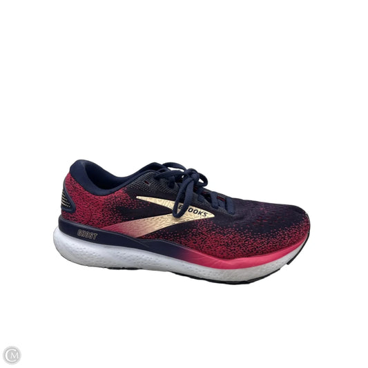 Shoes Athletic By Brooks In Blue & Red, Size: 9