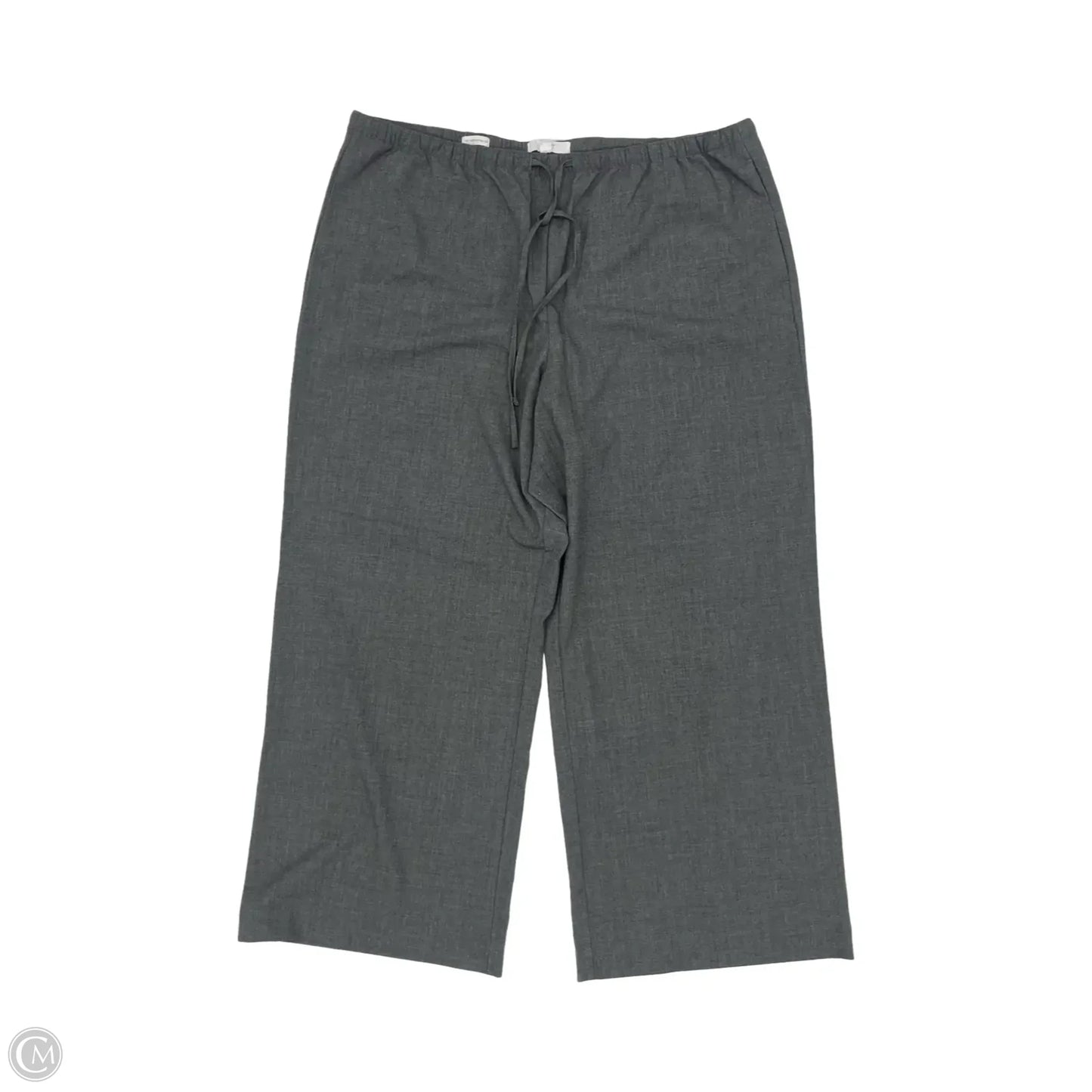 Pants Wide Leg By Loft In Grey, Size: Xxl