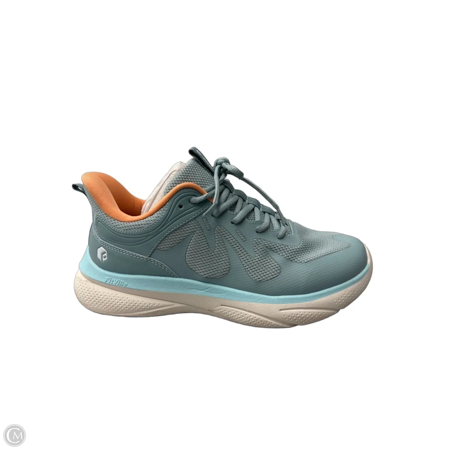 Shoes Sneakers By Cme In Blue & Orange, Size: 10