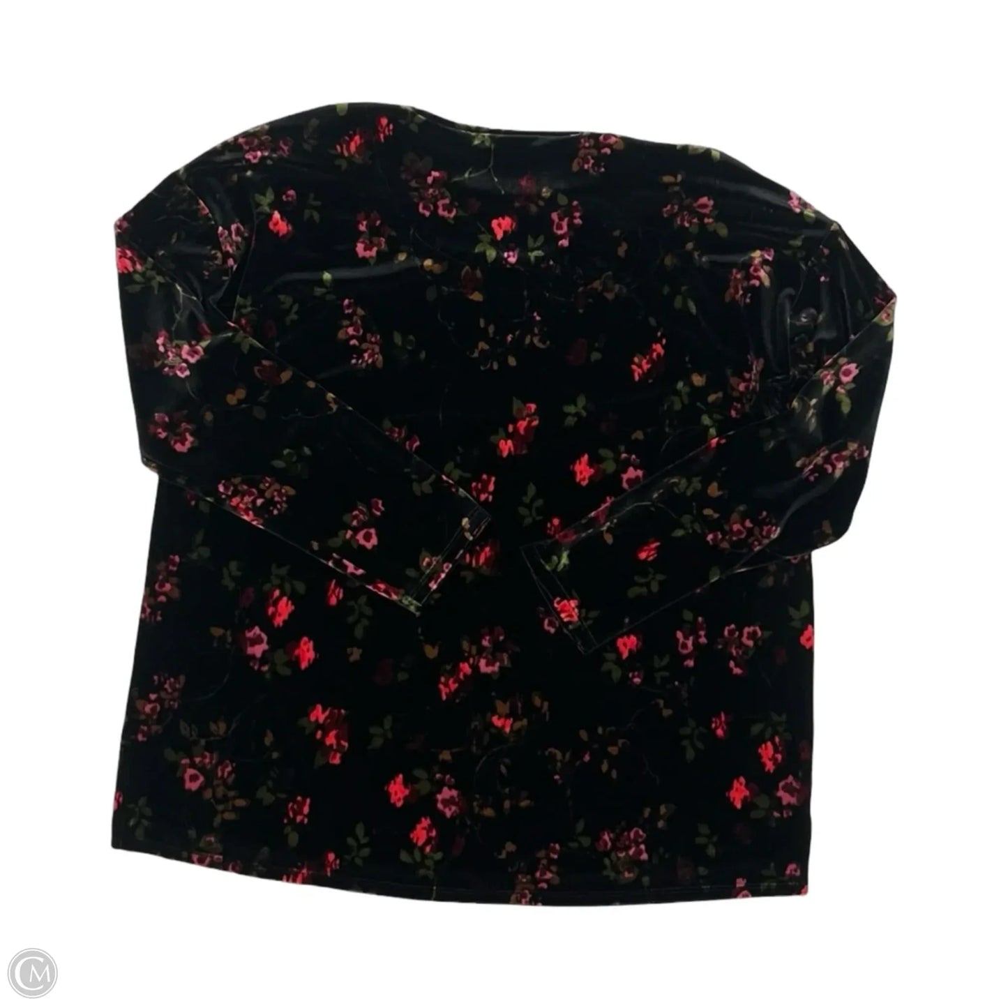 Top Long Sleeve By J. Jill In Geometric Pattern, Size: S