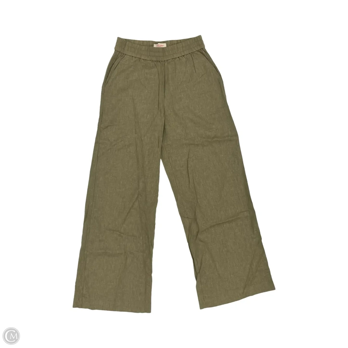 Pants Wide Leg By Marine Layer In Green, Size: S
