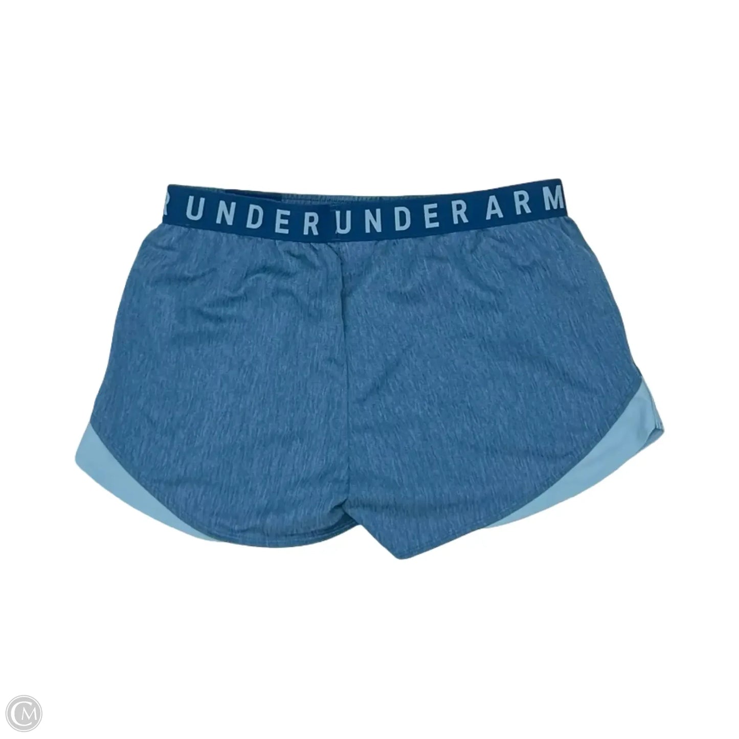 Athletic Shorts By Under Armour In Blue, Size: L