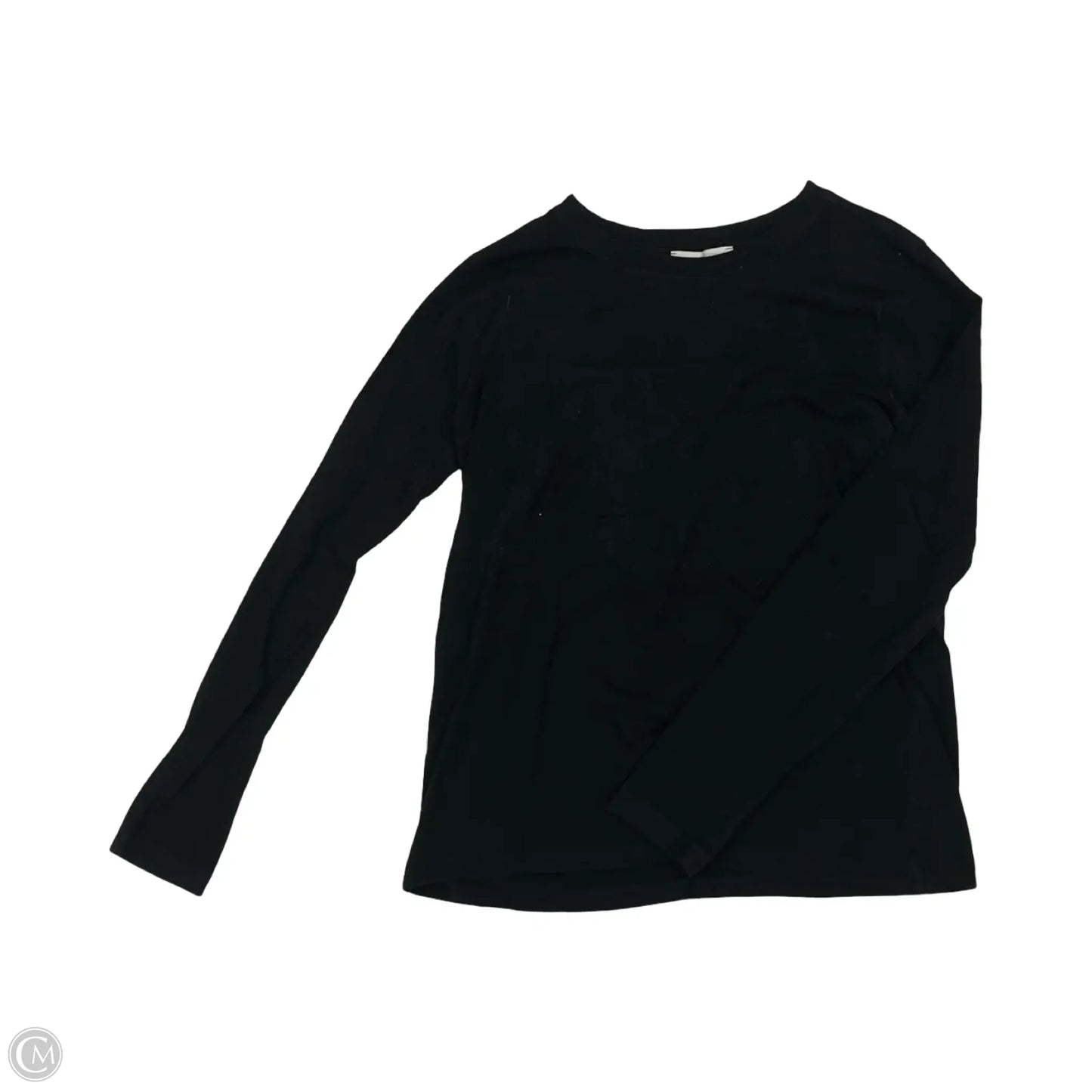 Top Long Sleeve By Zenana In Black, Size: L