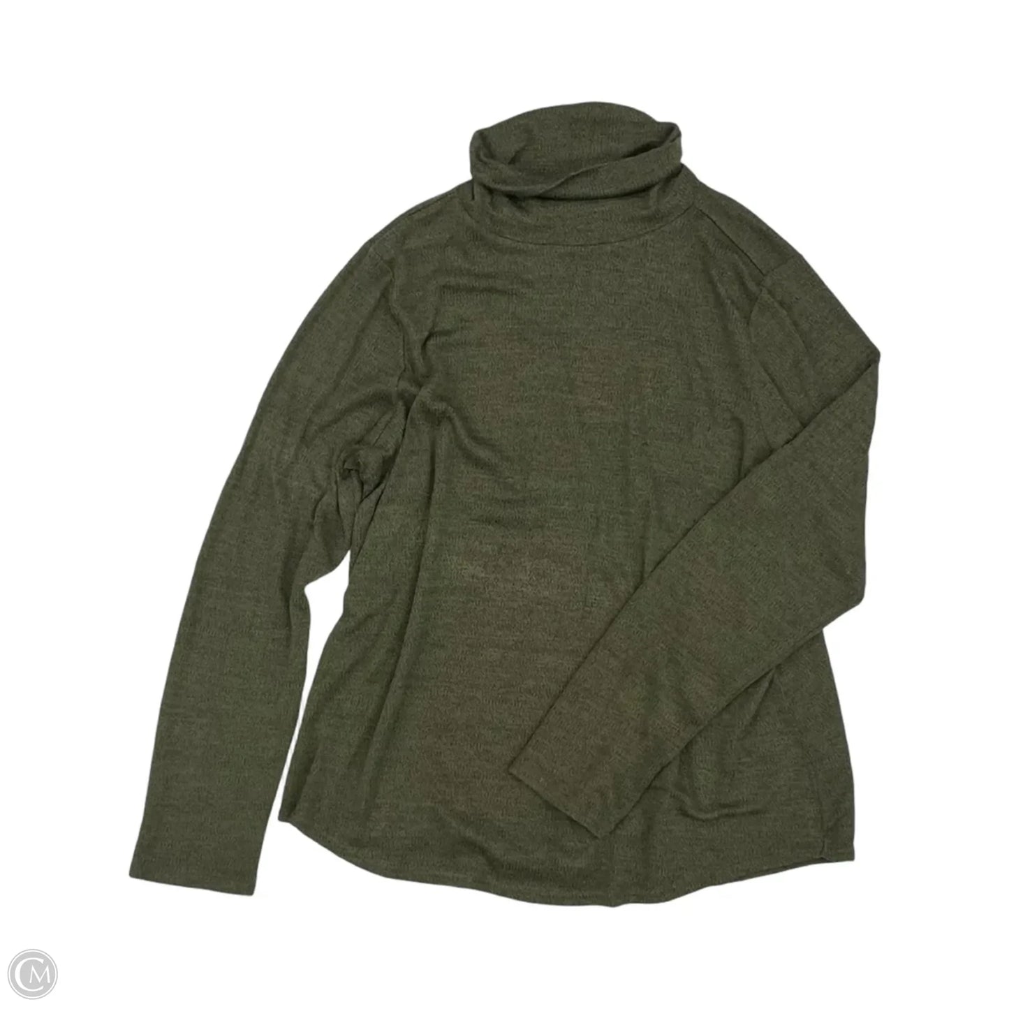 Top Long Sleeve By Sonoma In Green, Size: Xl