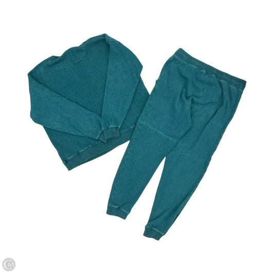 Lounge Set Pants By Cme In Green, Size: L