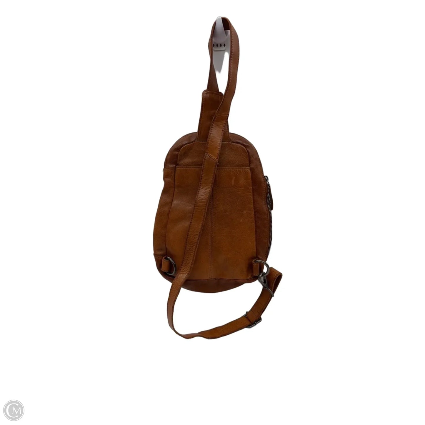 Crossbody Leather By Clothes Mentor, Size: Medium