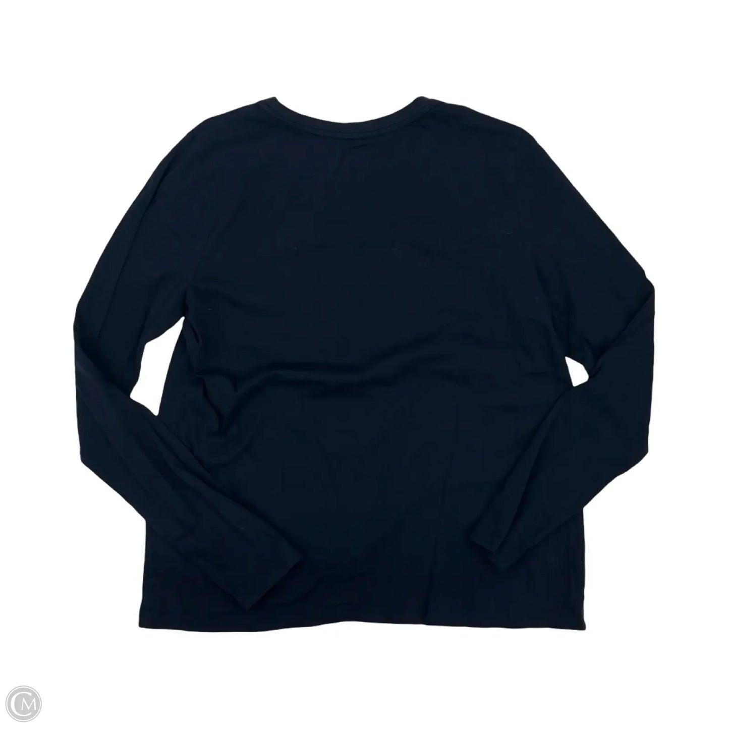 Top Long Sleeve By Time And Tru In Navy, Size: L