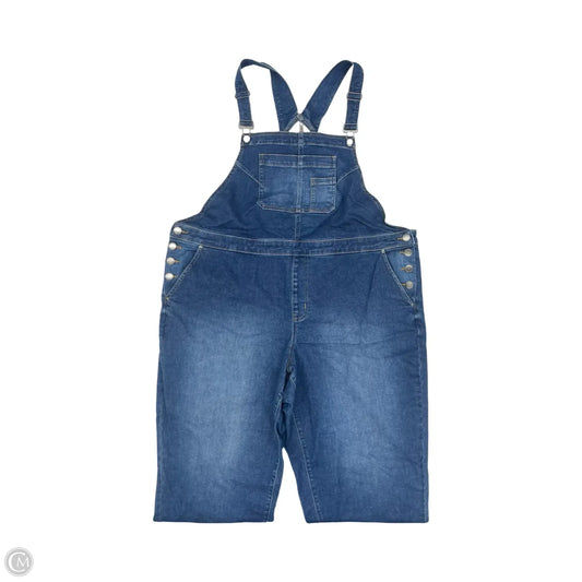 Overalls By Lane Bryant In Blue Denim, Size: 24