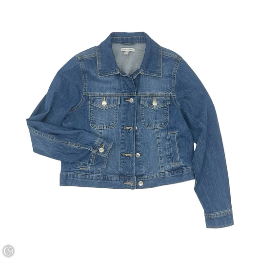 Jacket Denim By Free Assembly In Blue Denim, Size: S