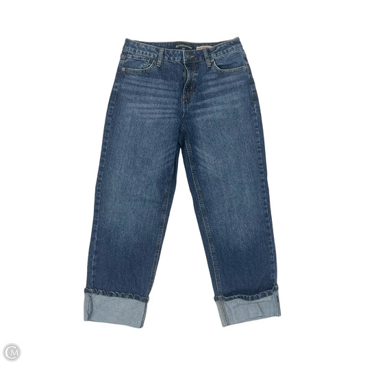 Jeans Straight By Bcbgeneration In Blue Denim, Size: 4