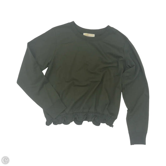 Top Long Sleeve Designer By Michael Kors In Green, Size: M