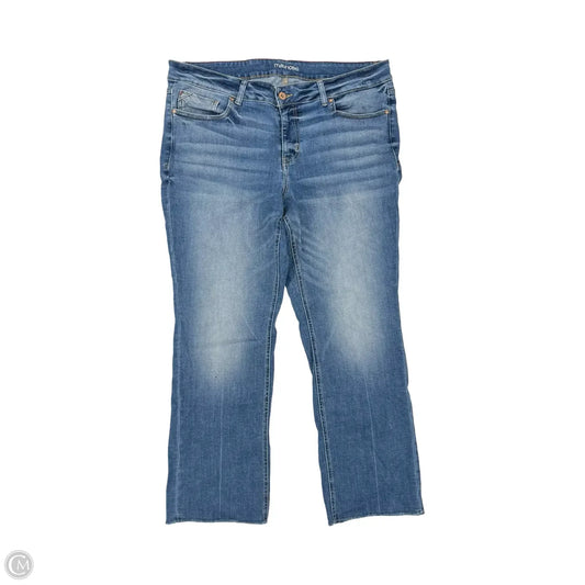 Jeans Boot Cut By Maurices In Blue Denim, Size: 22