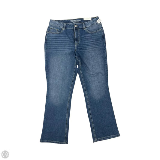 Jeans Boot Cut By Maurices In Blue Denim, Size: 16l