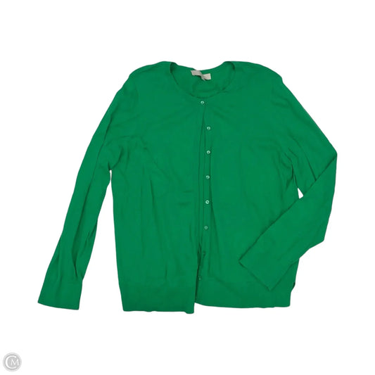 Cardigan By Loft In Green, Size: Xl