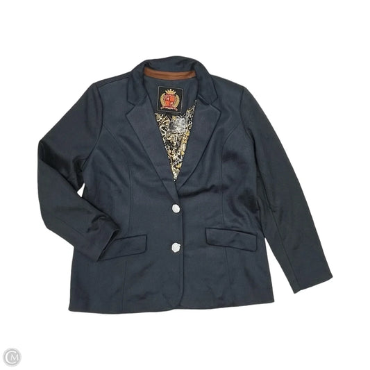 Blazer By Isaac Mizrahi Live Qvc In Navy, Size: L