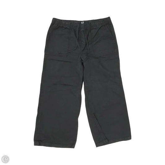 Pants Wide Leg By Gap In Grey, Size: Xl