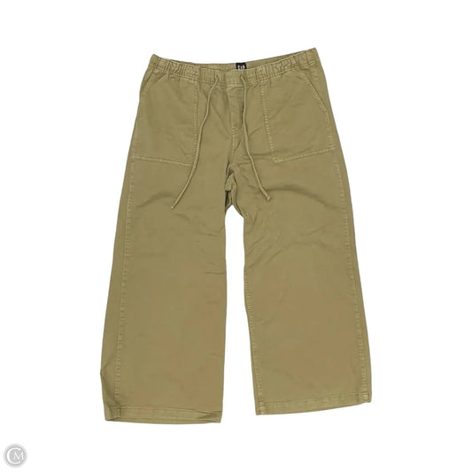 Pants Wide Leg By Gap In Tan, Size: Xl