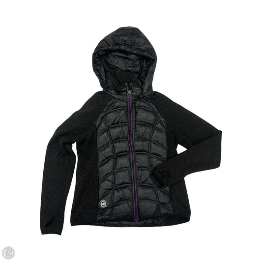 Jacket Designer By Michael Kors In Black, Size: L