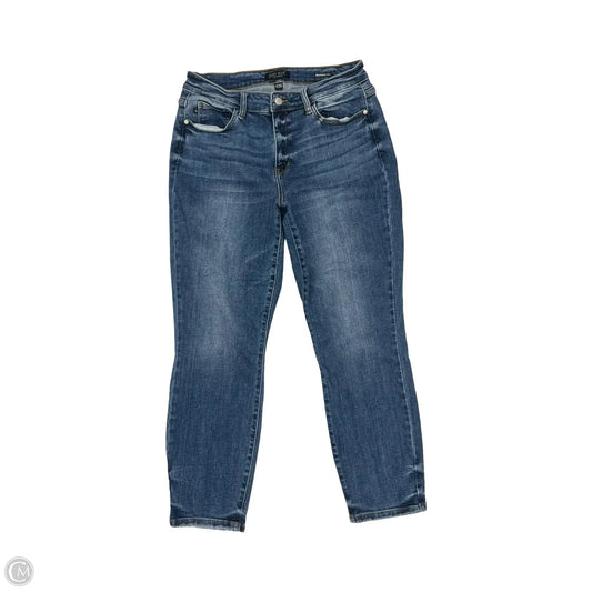 Jeans Boyfriend By Judy Blue In Blue Denim, Size: 10