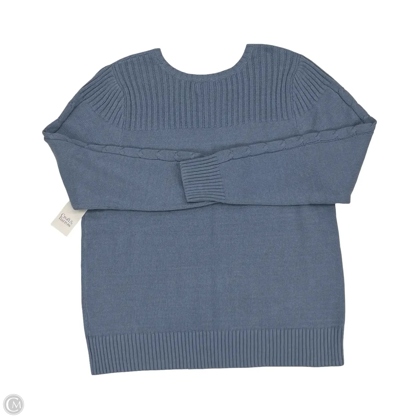 Sweater By Croft And Barrow In Blue, Size: Xl