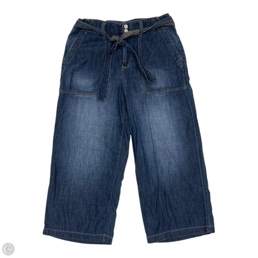 Pants Wide Leg By Seven 7 In Blue Denim, Size: 8