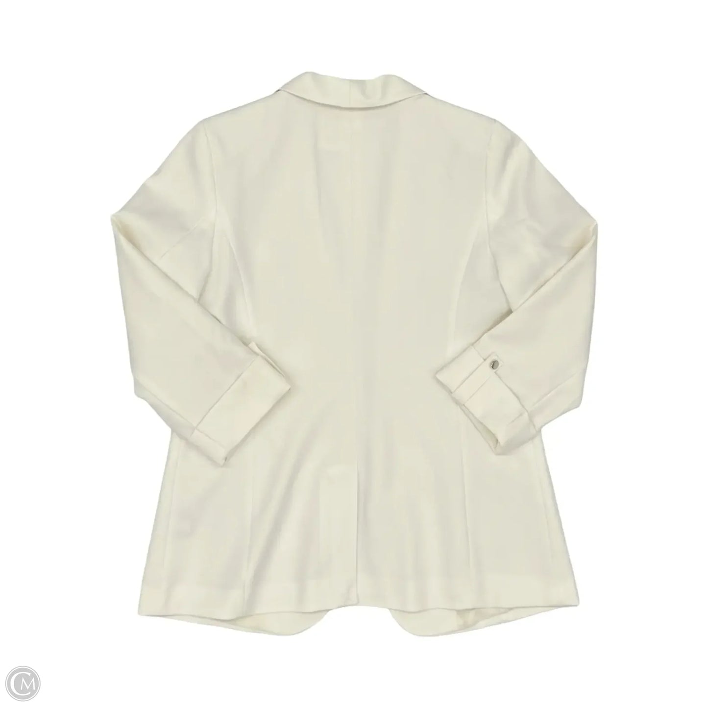 Blazer By Apt 9 In Cream, Size: M