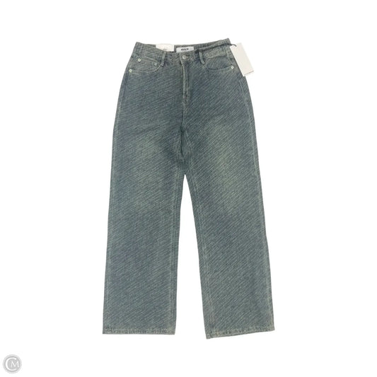 Jeans Wide Leg By Mica In Blue Denim, Size: 6