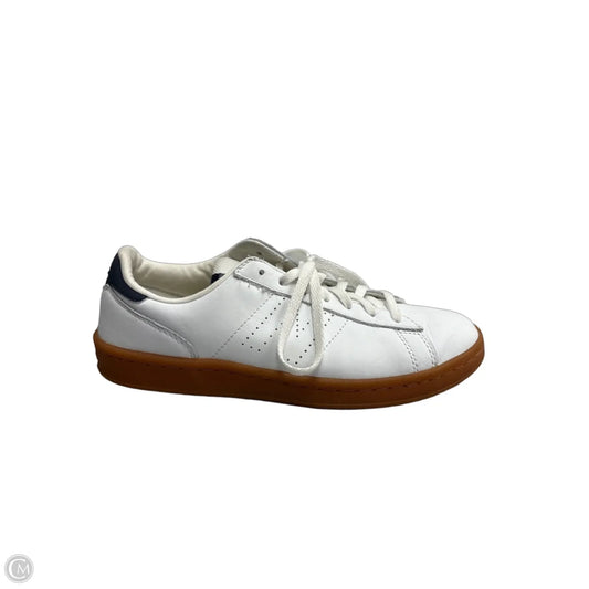 Shoes Sneakers By New Balance In Tan & White, Size: 9
