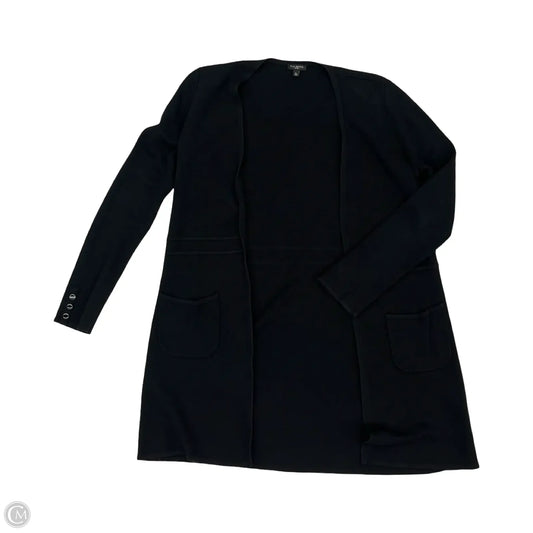 Sweater Cardigan By Talbots In Black, Size: Sp