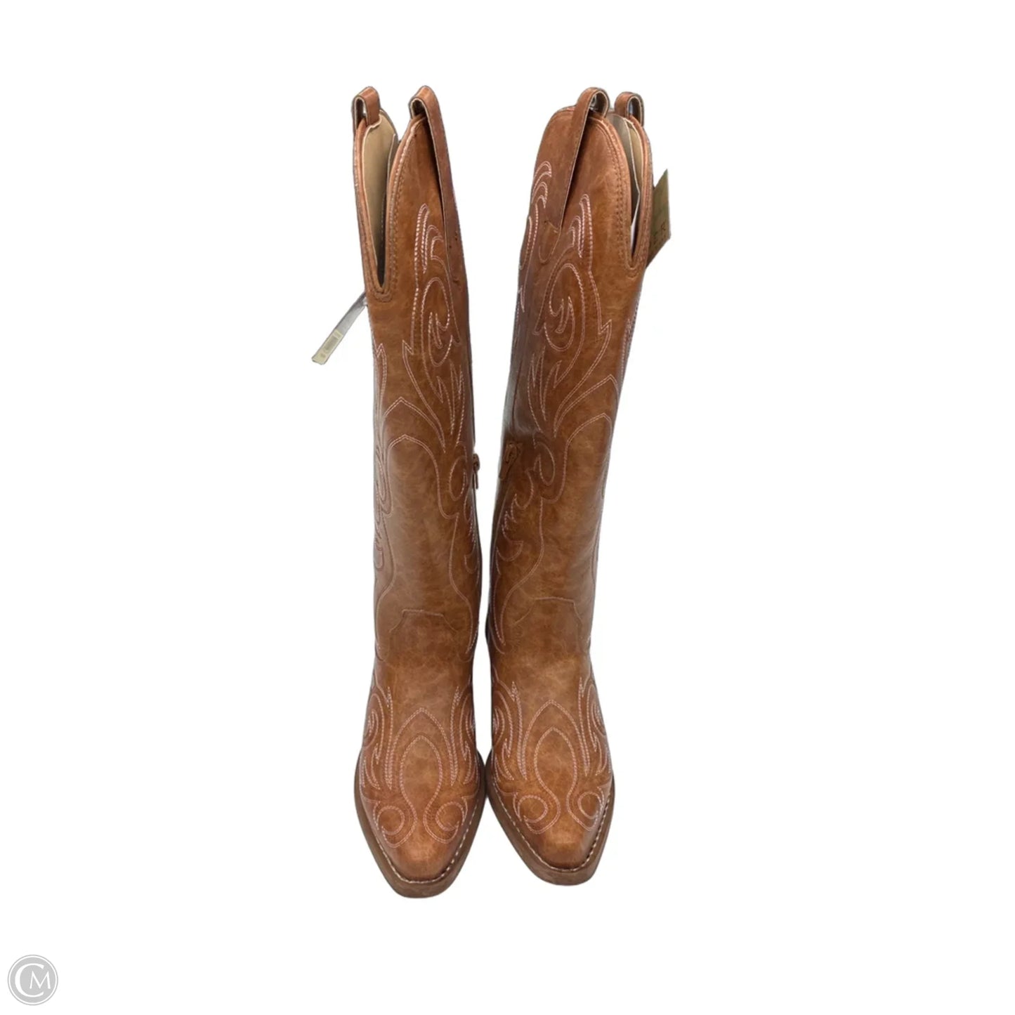 Boots Western By Roper In Brown & White, Size: 7
