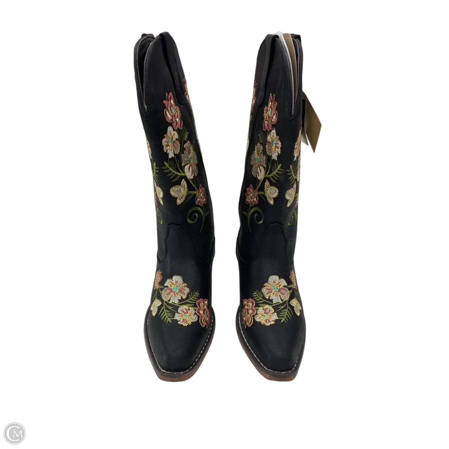 Boots Western By Roper In Floral Print, Size: 7