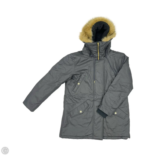 Coat Parka By J. Crew In Black, Size: M