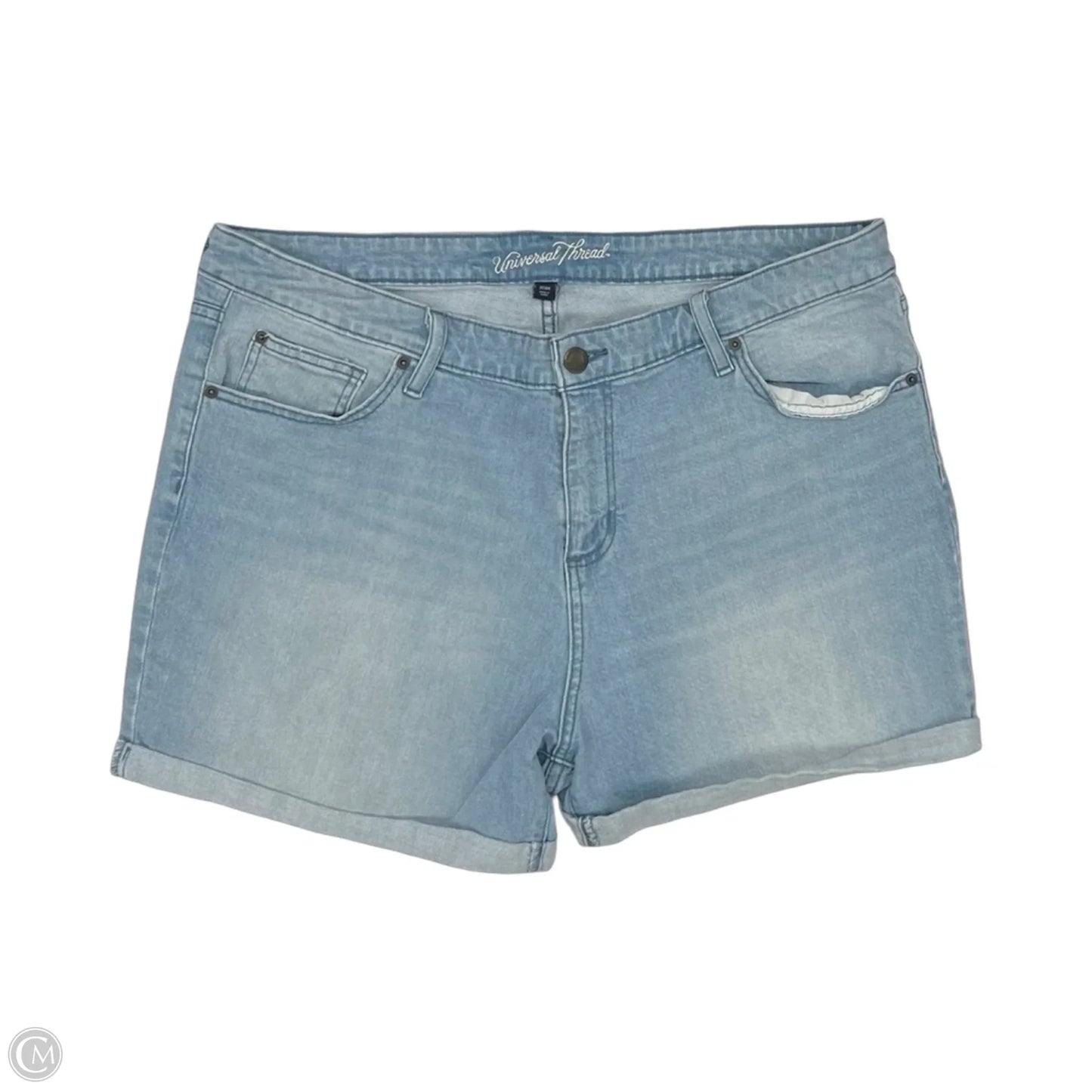 Shorts By Universal Thread In Blue Denim, Size: 20