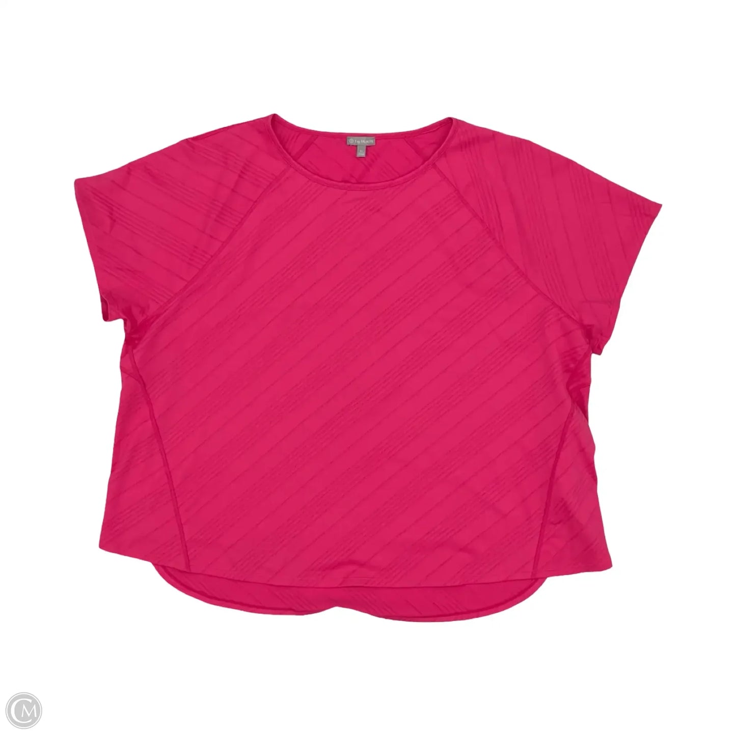 Athletic Top Short Sleeve By Talbots In Pink, Size: 3x