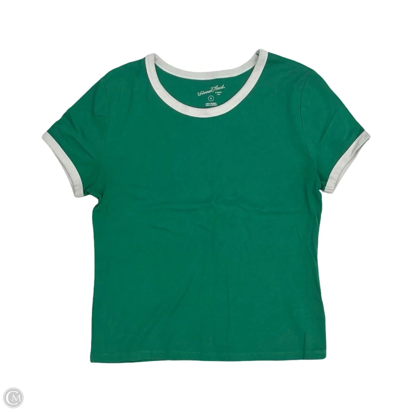 Top Short Sleeve By Universal Thread In Green, Size: M