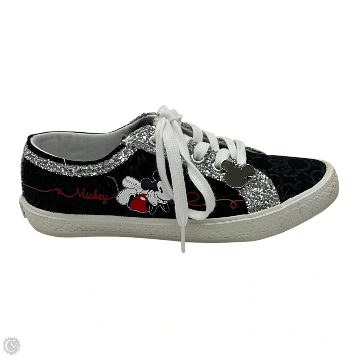 Shoes Sneakers By Clothes Mentor In Black, Size: 6.5