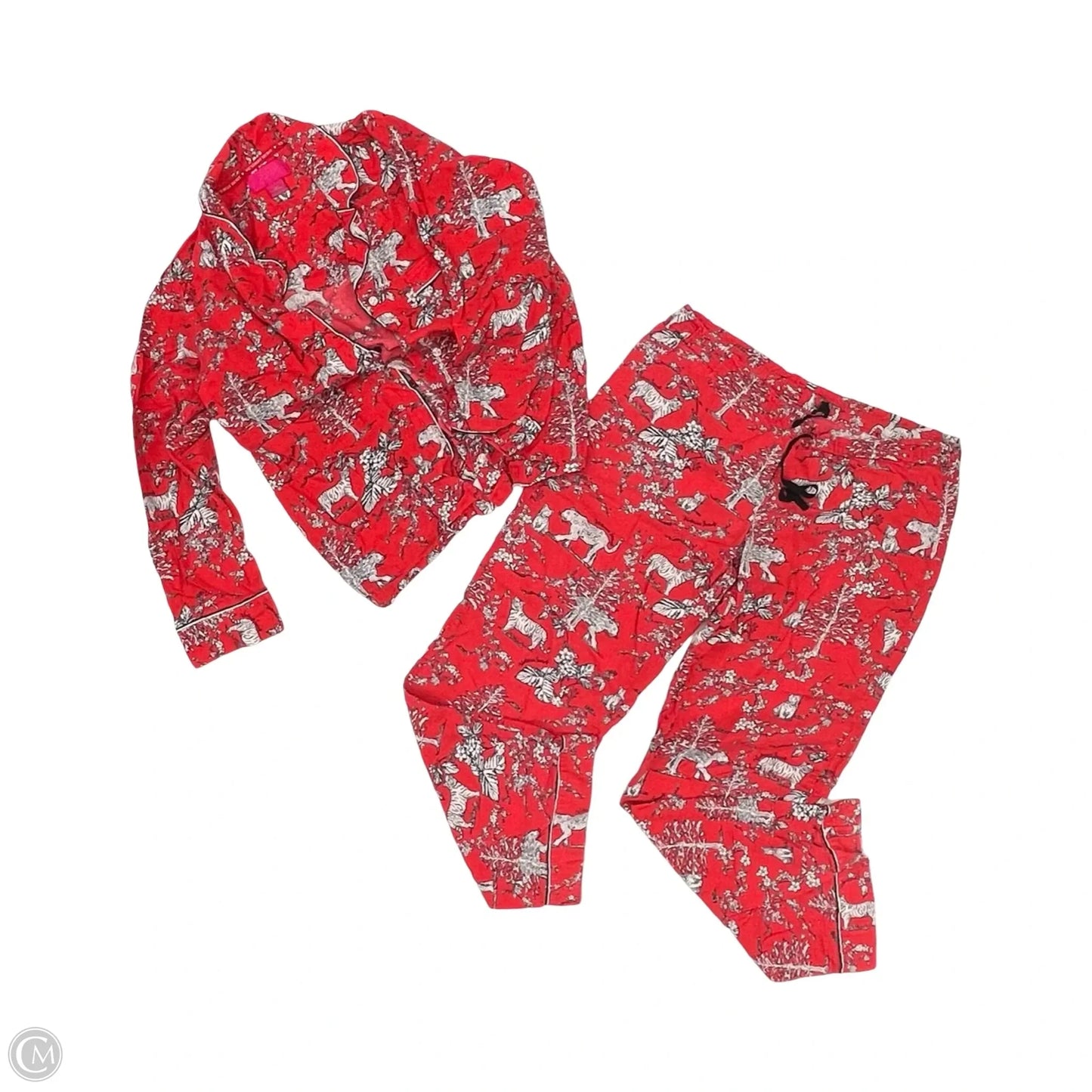 Pajamas 2pc By Victorias Secret In Red, Size: S