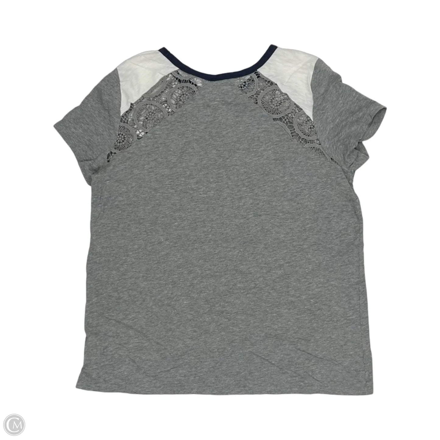 Top Short Sleeve By Torrid In Grey, Size: L