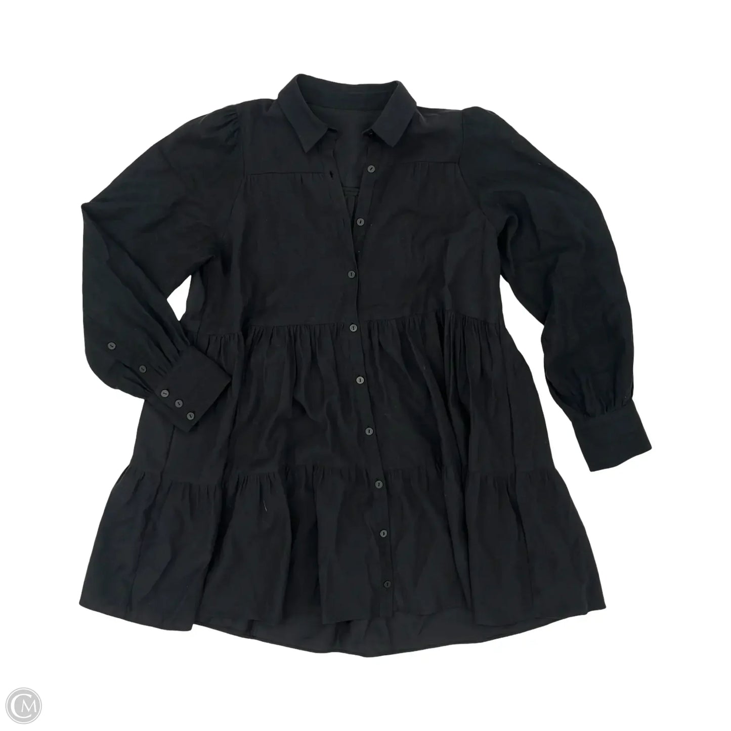Dress Casual Short By Clothes Mentor In Black, Size: M