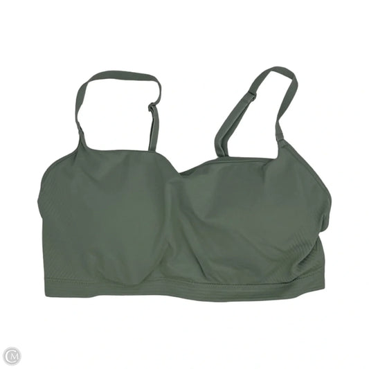 Athletic Bra By Auden In Green, Size: L