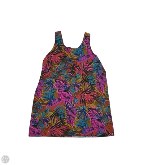 Dress Casual Short By Clothes Mentor In Tropical Print, Size: Xl