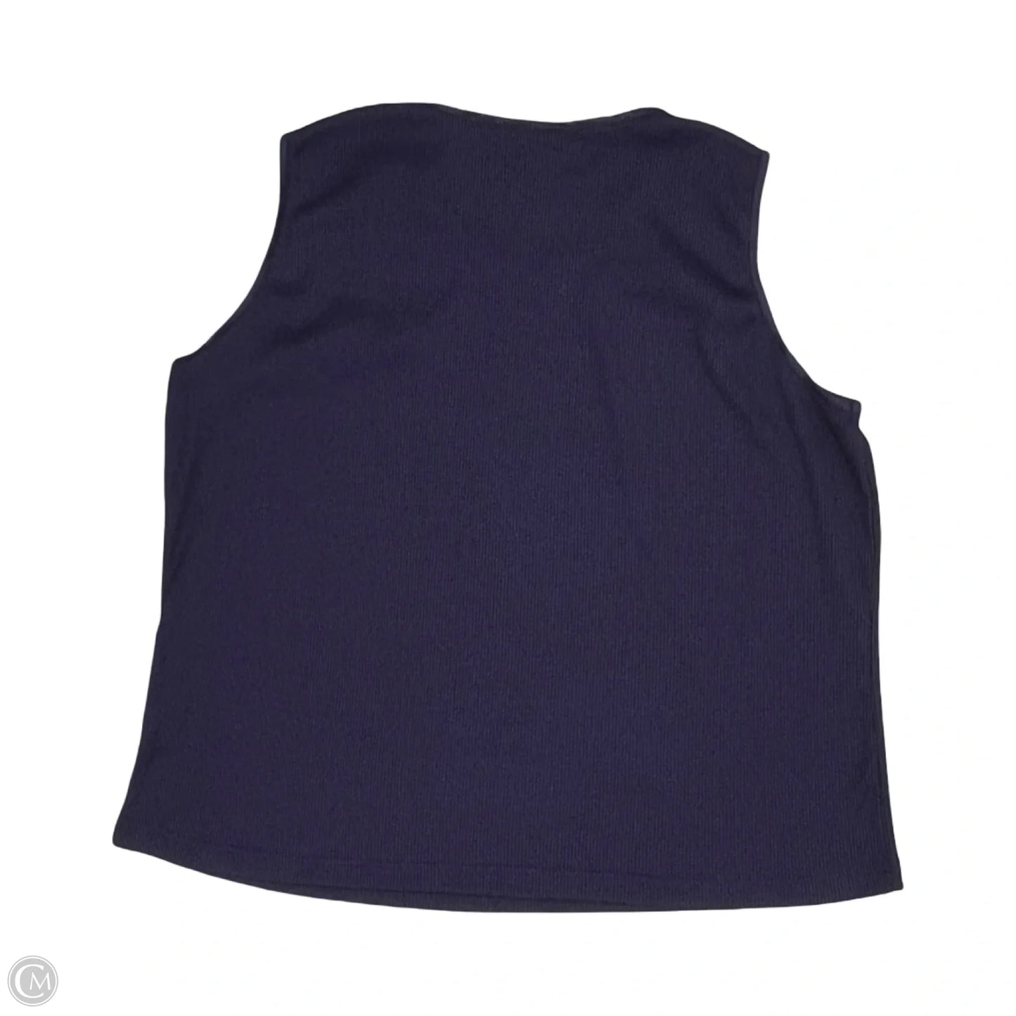 Top Sleeveless By Alia In Purple, Size: 3x