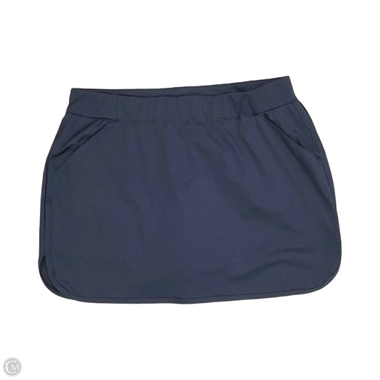 Athletic Skort By Columbia In Grey, Size: 1x