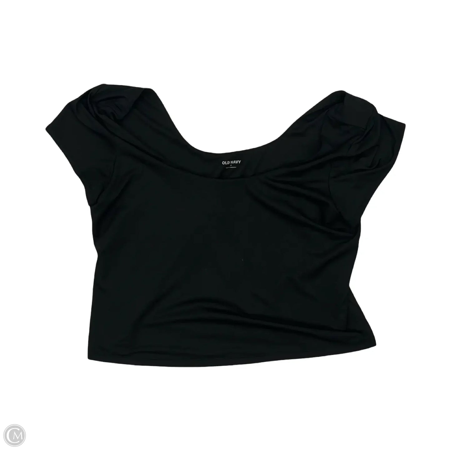 Top Short Sleeve By Old Navy In Black, Size: 3x