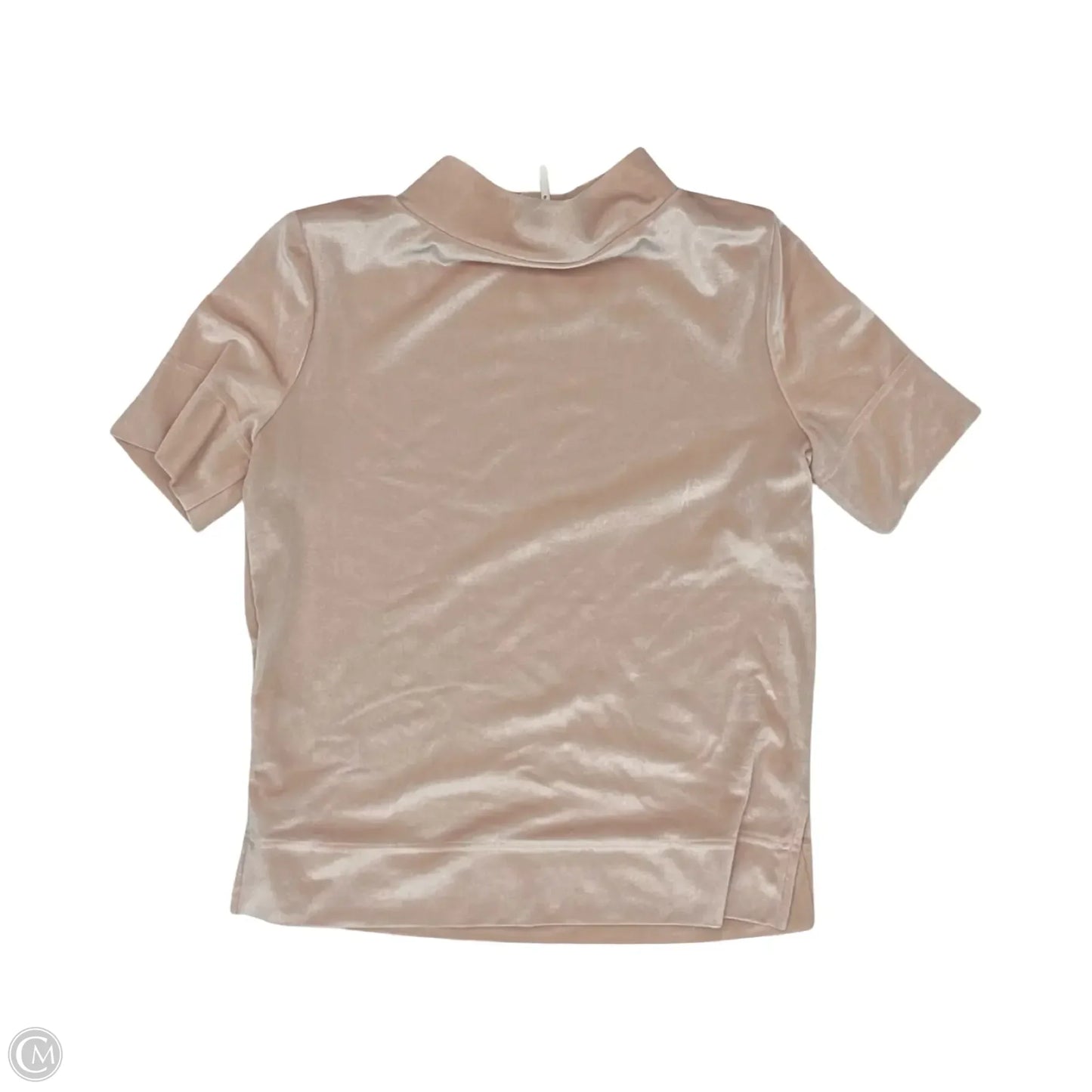 Top Short Sleeve By Anthropologie In Pink, Size: Xs