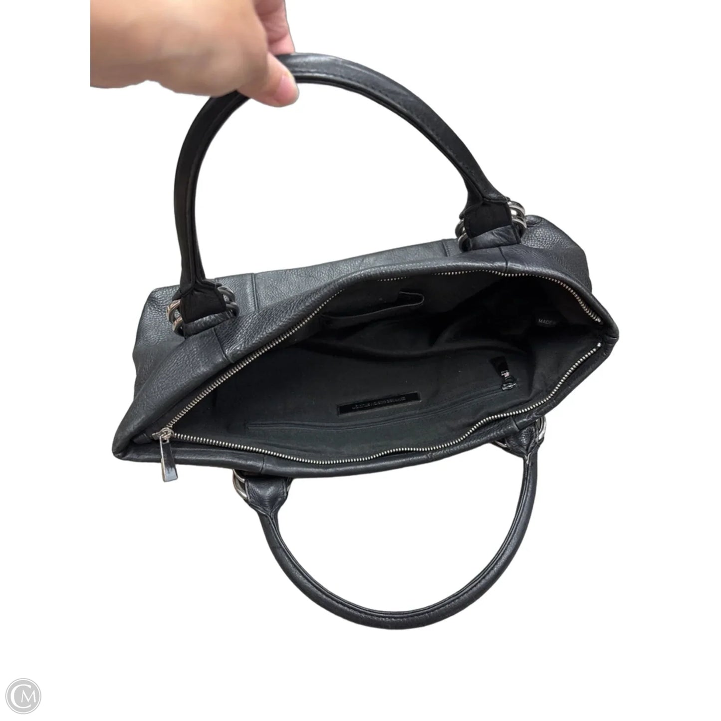 Handbag Leather By Express Design Studio, Size: Medium