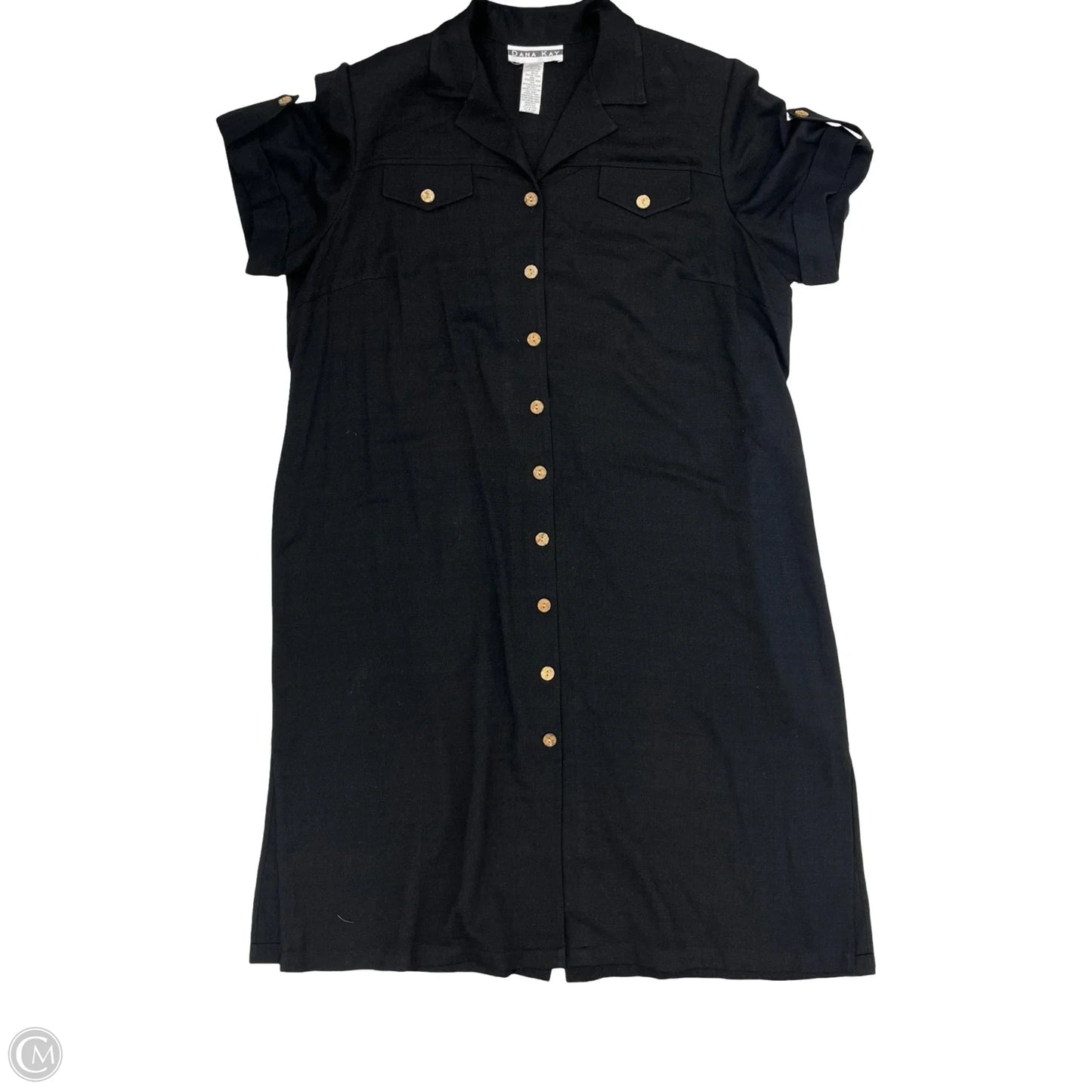 Dress Casual Maxi By Clothes Mentor In Black, Size: 20